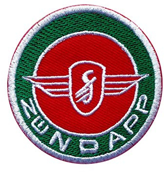 ZUNDAPP T Motorcycle Military Cintage Aufnäher Besticktes Patch zum Aufbügeln Applique Souvenir Zubehör