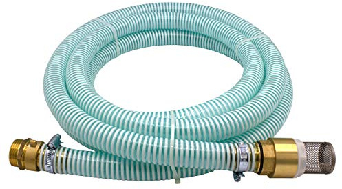 VARIOSAN Saugschlauch-Garnitur 14481, 1, 7 m, Spiralschlauch, Fußventil