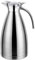 Caraffa Termica,thermos 2 litri,in Acciaio Inox 304 brocca/Thermos a Doppia Parete, isolata sotto Vuoto,per tè o caffè, chiusura a pressione, mantiene le bevande fredde e calde per 24 ore.