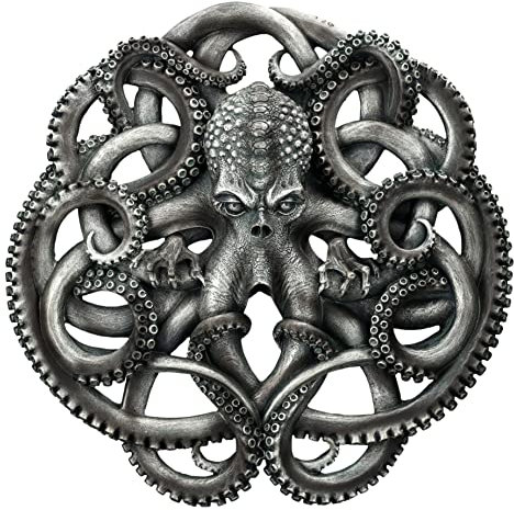 Pacific Giftware Wandrelief Cthulhu Krake Figur | Gothic Deko Dämon