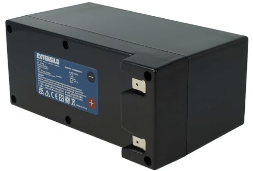 EXTENSILO Akku kompatibel mit Ambrogio 4.0 Elite | 4.0 Basic 4WD, 524S, 4.0 Elite 4WD, 4.0 Basic, Alex Rasenmäher (9000mAh, 25,2V, Li-Ion)