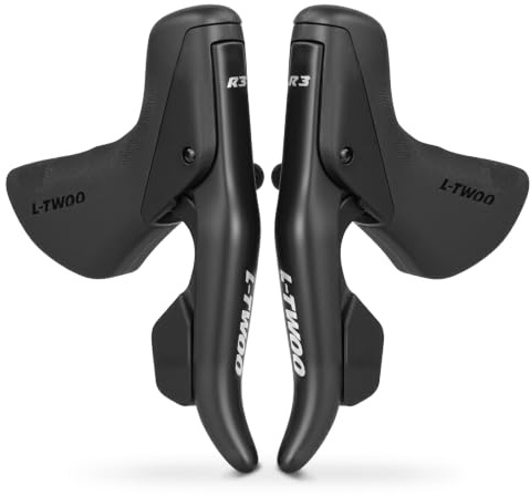 WEEROCK L-TWOO Road Bike Shift Lever 2 X 8 Speeds Road Bicycle Shifters with Brake Levers Compatible with Shimano