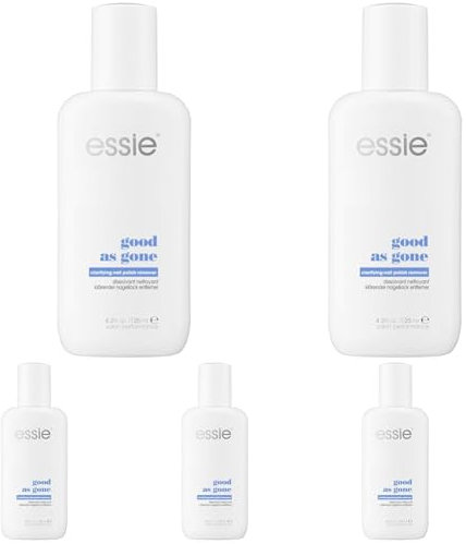 Essie Klärender Nagellackentferner good as gone, Reinigung und Aufhellung, 125 ml (Packung mit 5)