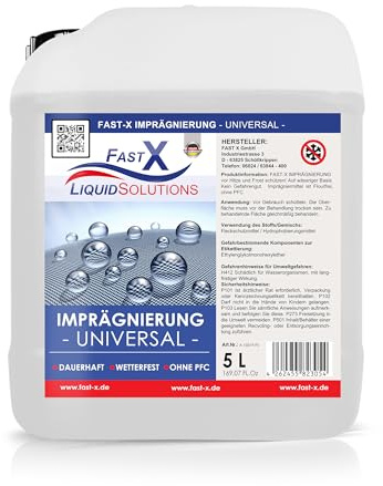 UNIVERSAL Imprägniermittel 5L – Wasser- und Schmutzabweisender Langzeitschutz für alle Oberflächen