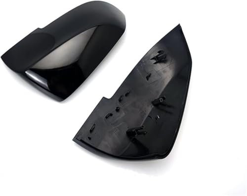 JZWJNFYY Auto Rückspiegel Kappe ABS-Kunststoff Abdeckung Ersatz Für BMW 1 2 3 4 Series F20 F30 F31 F32 F36 320i 328i 330d 335i M3 M4 2012 - Spiegelkappen,normal-A-1 Pair Black