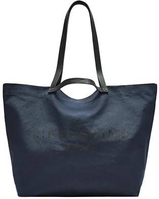 LIEBESKIND Berlin Shopper „Aurora“ I Canvas Tasche für Laptops bis 16 Zoll