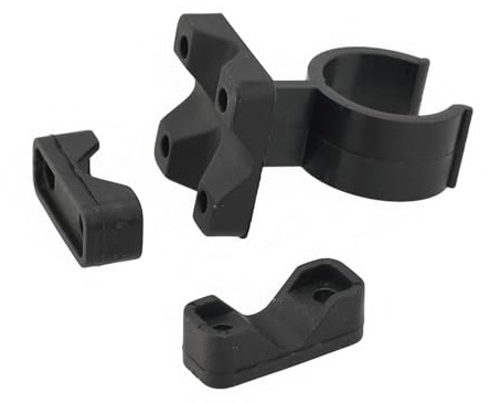 wellenshop Universal-Halterung Halter für Rettungslicht/Seenotleuchte, Bootshaken, Paddel