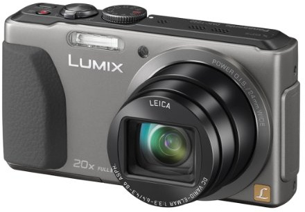 Panasonic Lumix DMC-TZ40 Camera Black 18.2MP, 20x Optical Zoom Leica DC Lens, Wi-Fi with NFC, Built in GPS, 24mm Wide Angle, 50P Full HD Video - AVCHD (Renewed)