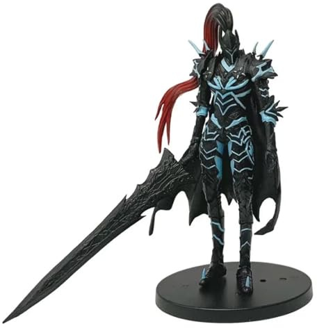 Jilijia Figurine d'anime Igris Statue en PVC Modèle debout Noir Rider Igeuliteu Figurine d'action Figurine de collection Ornement de bureau Cadeau 21 cm