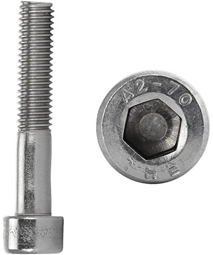 Zylinderschrauben Innensechskant M12x65 Edelstahl (4 Stück) DIN 912 Edelstahlschrauben FASTON®