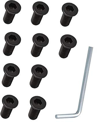 Create idea 10Pcs Electric Scooter M5 Handlebar Hex Screws with Wrench Skateboard Accessories Compatible with Xiaomi M365 1S Essential Pro 2