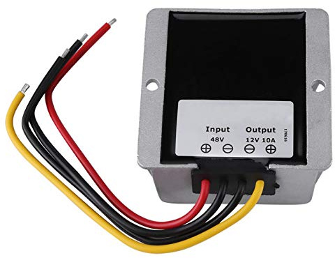 Convertisseur Dc-Dc Convertisseur de Tension 48V à 12V 10A Prend en Charge la Protection contre les Surintensités, la Protection contre les Surtensions, la Protection contre les Courts-circuits et la