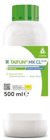 ADAMA TAIFUN MK CL PFNPE DISERBANTE TOTALE ERBICIDA SECCATUTTO GLIFOSATE LIBERA VENDITA 500 ML