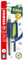 STABILO - Schulfüller mit Standard-Feder M - EASYbuddy Twilight Sky in stahlblau/limette - Schreibfarbe blau (löschbar) - Einzelstift - inklusive Patrone