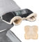 Orzbow Kinderwagen Handwärmer,Warm Handwärmer Kinderwagen mit Lammfellimitat,Stabil Handmuff für Kinderwagen mit Handyfach,Wetterfester Stoff,Komfortabel,Handschuhe Kinderwagen im Winter,Schwarz