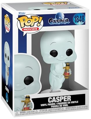 Funko POP! Casper (1995) - Casper McFadden 30th (1 in 6 Chase Chance) | Offizielles Comedy Merch - Vinyl Sammelfigur als Regal Deko - Geschenkidee zum Geburtstag für Fans und Sammler
