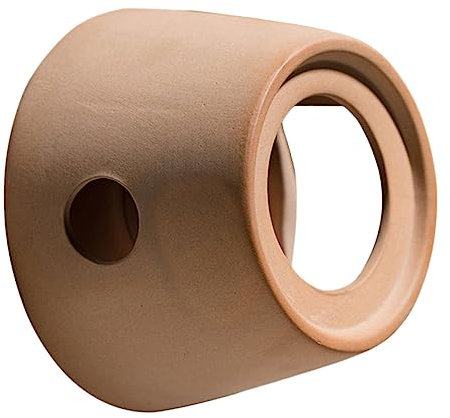 MAGICLULU Calentador De Té De Cerámica Pequeño Resistente para Oficina y Hogar Sin Vela, Estufa Calentadora De Té Funcional, Accesorio Práctico para Bebidas Calientes
