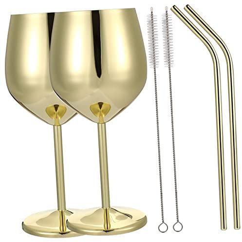 IMIKEYA 2sets Inossidabile e Spazzole Per Matrimoni e Cocktail Infrangibili e Facili