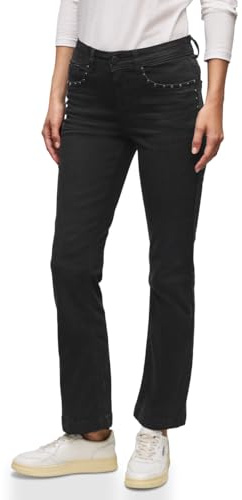 Street One Damen Bootcut Jeans mit Nieten