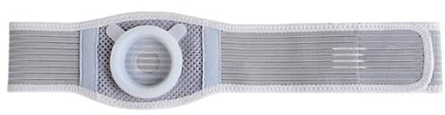 Stomiband för Män och Kvinnor, Stomiband med Klippbar Öppning, Diskret Ileostomiband med Transparenta Påsar för Stomipatienter(M)