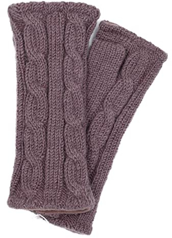 McRon Damen Gestrickte Pulswärmer Modell Emily