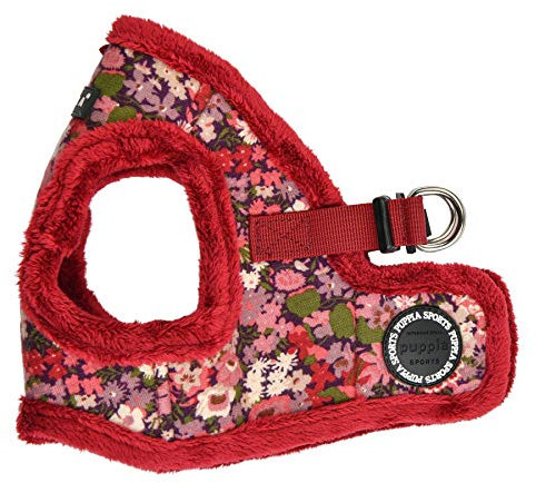 Puppia Brustgeschirr für kleine und mittelgroße Hunde - Gianni Harness B - verstellbar und komfortabel
