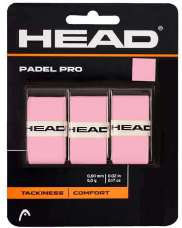 HEAD Unisex-Adult Padel Pro Griffband, Pink, One Size