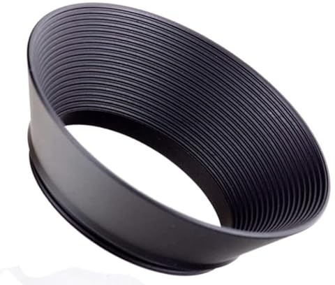39MM PARALUCE METALLO GRANDANGOLARE universale metal lens hood alluminio parasole OBIETTIVO GRANDANGOLARI 39 MM compatibile con tutti gli obiettivi diametro filtro 39mm