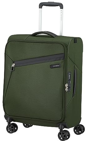 Samsonite Litebeam - Spinner S, bagages à main, 55 cm, 39 L, vert (Ivy grimpant)