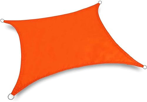 AZHANGYB Voile D'Ombrage Triangulaire 2x4m, Filet Dombrage RéSistant 98% Protection Rayons UV pour Patio Jardin Terrasse ExtéRieur