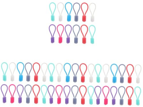 ARTIBETTER 48pcs Cable Straps Magnetic Charging Cords Winder Wire Organizer Cable Storage