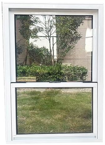 LVLDAWA Kellerfenster, Servicefenster Für Imbisswagen Aus Aluminiumlegierung Unterputzfenster Für Spielhäuser, Hühnerställe, Schweben Sie Jederzeit, Glas Inklusive(Größe:50x100cm)
