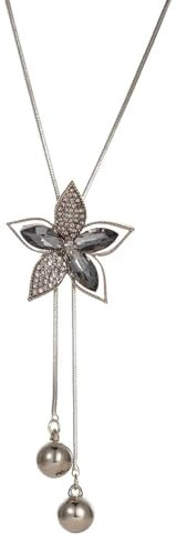 Halskette Ketten Schmuck Herren Frauen Anhänger Necklace Blume Lange Halsketten Für Frauen Mode Kristall Halsreif Collier Femme Aussage Halsketten & Anhänger Zubehör