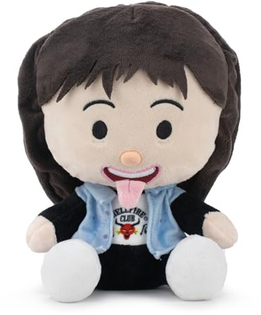 BARRADO Eddie Munson Stranger Things 16002683 sittande plyschleksak 22 cm