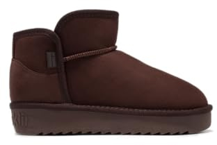 D.Franklin Stivali da Donna Stile Australiano Basso Marrone Scuro - Stivali per Donna - Moda casuale - Taglia (39) - Modello nordic low basic