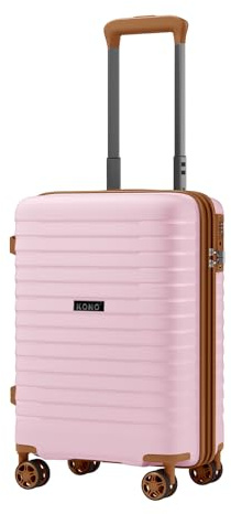 Kono Valise Cabine Rigide PP Trolley Extensible Bagage à Main TSA