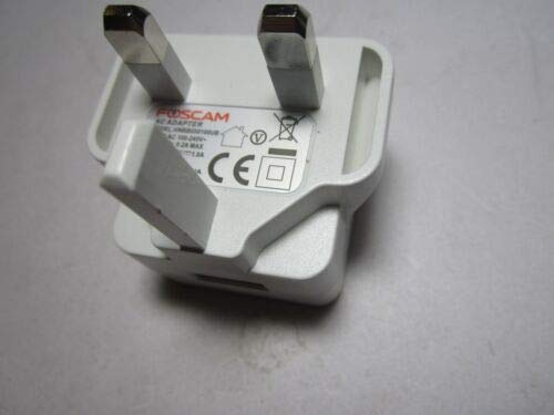 Replacement for White 5V 5.0V 1A 1000mA Mains USB Plug Adaptor Charger UK AC-DC