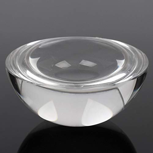 100mm Large Magnifying Glass Dome Paperweight Crystal Hemisphere Magnifier Reading Aid needed