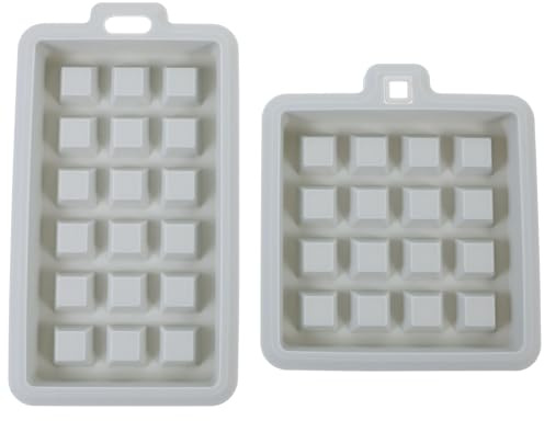 Healeved Moule À Gaufres En Silicone 2 Pièces Moule De Cuisson Réutilisable Pour Gâteaux Et Pâtisserie Facile À Démouler Et Nettoyer Pour Usage Domestique Et Professionnel
