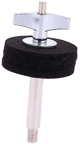 ibasenice 2 Piezas De Accesorios Para Batería Apilador De Platillos Diseño De Placa De Hierro Tornillo Para Colgar Platillos De Bombo Fácil De Instalar