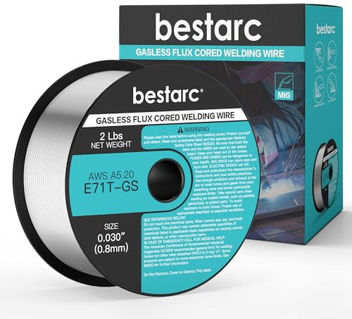 Bestarc Flux Core Welding Wire, 0.030” E71T-GS Gasless MIG Wire