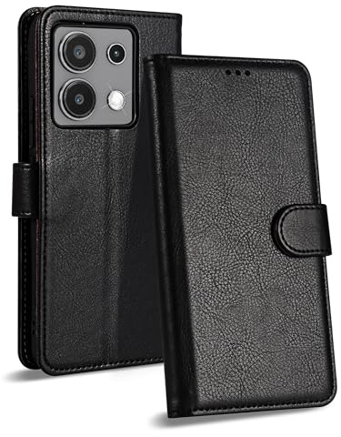 Case Collection für Xiaomi Redmi Note 13 4G Hülle - Leder Handyhülle mit Kartenfächern [RFID-Blockierung] Stoßfest [Ständer] Handy Schutzhülle für Redmi Note 13 4G Hülle