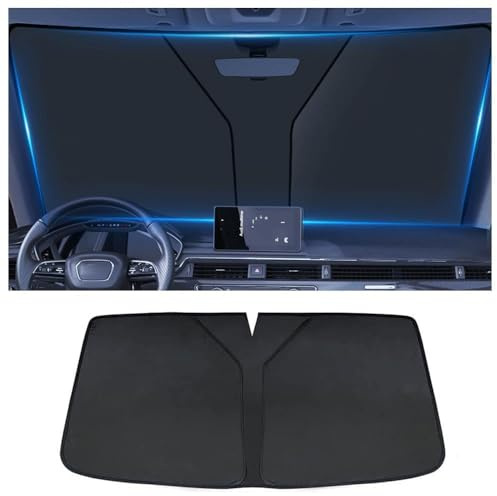 ZYYUUJ Coche Parasol Parabrisas Delantero para Renault Rafale Rapid Rodeo Pulse Arkana,Quitasol protezione solare Anti UV Rayos Protege tu Coche de arañazos Accesorios.