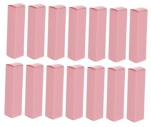 COLLBATH 50stücke Kraftpapier Lippenstift Boxen Für Lippenstift Und Lipgloss Verpackung Diy Aufbewahrungsboxen Aus Papier Für Kosmetika Und Kleine Lippencreme