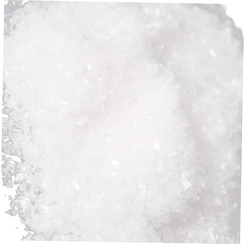 KONTONTY Weihnachten Schneedecke Satz Kunstschnee Winterdekoration Schneepulver Dekorativer Schnee Simulationsschnee Für Partydekor