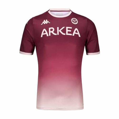 Kappa ABOUPRE Pro 8 UBB ACT Jersey | Brown Bordeaux/Pink Almond | Size 3XL