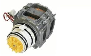Motopompa Lavaggio per Lavastoviglie 3+2 Contatti, Motore Pompa 50273432000 262191 1524994637 267491 Compatibile per Lavastoviglie Electrolux, Zanussi, Rex - Ricambio di Alta Qualità