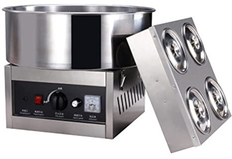 DMETE Macchina Commerciale for Zucchero Filato Fai-da-Te Gas Cotton Sugar Fancy Robot da Cucina Macchina for Lo spuntino Utensili da Cucina