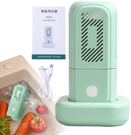 Laveur de Fruits et Légumes Appareil De Nettoyage Pour Légumes Et Fruits | Appareil Portable Essoreuse de Nettoyage pour Maison Cuisine