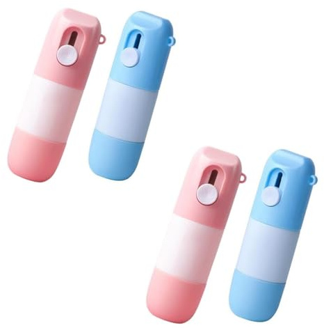 Morkite 4PCS Corrector Líquido para Papel Térmico con Cuchillo Desembalaje, Protege Información Importante, Elimina Privacidad, Abridor de Paquetes para Etiquetas de Envíos